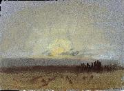 Joseph Mallord William Turner Sunset oil painting